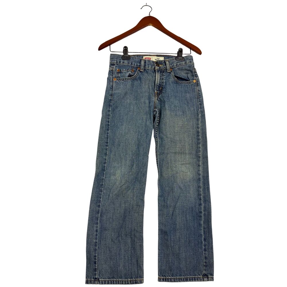 Levi's 550 Jeans Womens 25x26 Relaxed Fit Straight Leg Blue Denim Vintage Wash